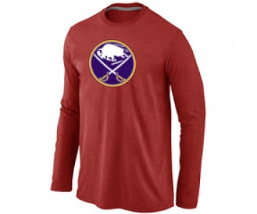 NHL Buffalo Sabres Big & Tall Logo red Long Sleeve T-Shirt