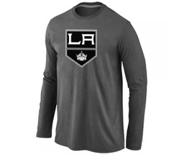 NHL Los Angeles Kings Big & Tall Logo D.Grey Long Sleeve T-Shirt
