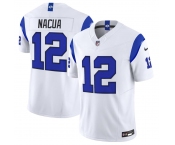 Men's Los Angeles Rams #12 Puka Nacua White 2026 F.U.S.E. Vapor Limited Football Stitched Jersey