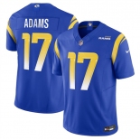 Men's Los Angeles Rams #17 Davante Adams Blue 2024 F.U.S.E. Vapor Untouchable Limited Football Stitched Jersey