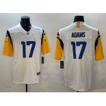 Men's Los Angeles Rams #17 Davante Adams White 2024 Vapor Untouchable Football Stitched Jersey