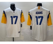 Men's Los Angeles Rams #17 Davante Adams White 2024 Vapor Untouchable Football Stitched Jersey
