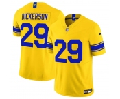Men's Los Angeles Rams #29 Eric Dickerson Yellow 2026 F.U.S.E. Vapor Limited Football Stitched Jersey