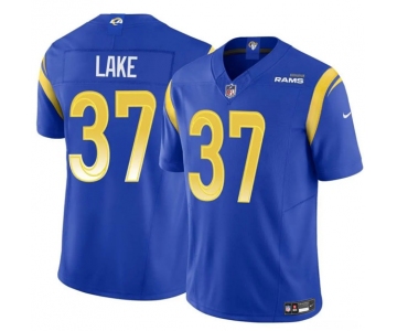 Men's Los Angeles Rams #37 Quentin Lake Blue 2025 F.U.S.E. Vapor Untouchable Football Stitched Jersey