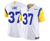 Men's Los Angeles Rams #37 Quentin Lake White 2025 F.U.S.E. Vapor Untouchable Football Stitched Jersey
