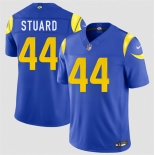 Men's Los Angeles Rams #44 Grant Stuard Royal 2026 F.U.S.E. Vapor Limited Football Stitched Jersey Men's Los Angeles Rams #44 Grant Stuard Royal 2026 F.U.S.E. Vapor Limited Football Stitched Jersey