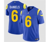Men's Los Angeles Rams #6 CJ Daniels Royal 2026 Draft F.U.S.E. Vapor Limited Football Stitched Jersey Men's Los Angeles Rams #6 CJ Daniels Royal 2026 Draft F.U.S.E. Vapor Limited Football Stitched Jersey