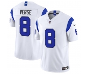 Men's Los Angeles Rams #8 Jared Verse White 2026 F.U.S.E. Vapor Limited Football Stitched Jersey