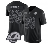 Men's Los Angeles Rams #99 Aaron Donald Black 2026 F.U.S.E. Salute to Service Limited Football Stitched Jersey Men's Los Angeles Rams #99 Aaron Donald Black 2026 F.U.S.E. Salute to Service Limited Football Stitched Jersey