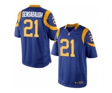 Men's Nike Los Angeles Rams #21 Coty Sensabaugh Limited Royal Blue Alternate NFL Jersey
