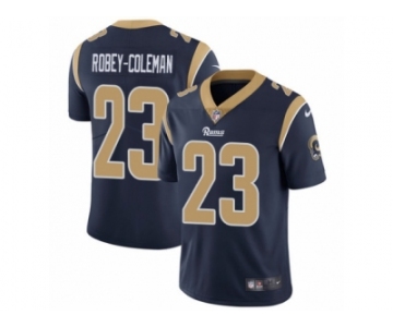 Men's Nike Los Angeles Rams #23 Nickell Robey-Coleman Vapor Untouchable Limited Navy Blue Team Color NFL Jersey