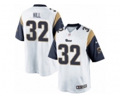 Men's Nike Los Angeles Rams #32 Troy Hill Limited White NFL Jersey