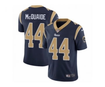 Men's Nike Los Angeles Rams #44 Jacob McQuaide Vapor Untouchable Limited Navy Blue Team Color NFL Jersey