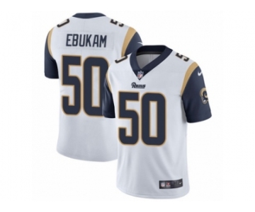 Men's Nike Los Angeles Rams #50 Samson Ebukam Vapor Untouchable Limited White NFL Jersey