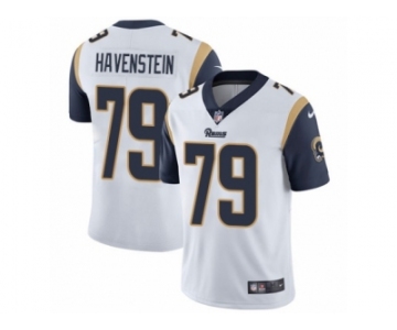 Men's Nike Los Angeles Rams #79 Rob Havenstein Vapor Untouchable Limited White NFL Jersey