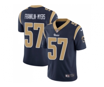 Nike Los Angeles Rams #57 John Franklin-Myers Navy Blue Team Color Men Stitched NFL Vapor Untouchable Limited Jersey