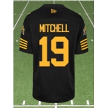 CFL Hamilton tiger cats #19 MITCHELL Black Crested Home Replica Jersey CFL Hamilton tiger cats #19 MITCHELL Black Crested Home Replica Jersey
