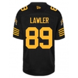 CFL Hamilton tiger cats #89 LAWLER Black Crested Home Replica Jersey CFL Hamilton tiger cats #89 LAWLER Black Crested Home Replica Jersey