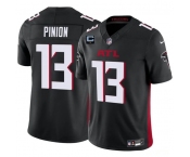 Men's Atlanta Falcons #13 Bradley Pinion Black 2025 F.U.S.E With 1-Star C Patch Vapor Untouchable Limited Football Stitched Jersey