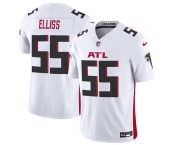 Men's Atlanta Falcons #55 Kaden Elliss White 2025 F.U.S.E. Vapor Untouchable Limited Football Stitched Jersey