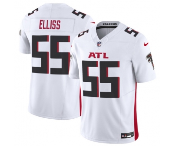 Men's Atlanta Falcons #55 Kaden Elliss White 2025 F.U.S.E. Vapor Untouchable Limited Football Stitched Jersey