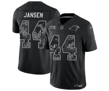 Men's Carolina Panthers #44 J. J. Jansen Black F.U.S.E. 2026 Salute to Service Limited Football Stitched Jersey