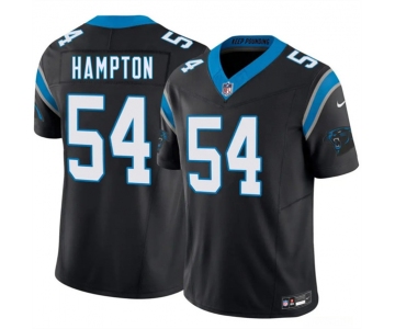 Men's Carolina Panthers #54 Nick Hampton Black 2026 F.U.S.E. Vapor Limited Football Stitched Jersey
