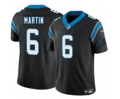 Men's Carolina Panthers #6 Sam Martin Black 2025 F.U.S.E. Vapor Limited Football Stitched Jersey