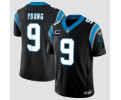 Men's Carolina Panthers #9 Bryce Young Black 2026 F.U.S.E. 4-Star C Patch Vapor Limited Football Stitched Jersey Men's Carolina Panthers #9 Bryce Young Black 2026 F.U.S.E. 4-Star C Patch Vapor Limited Football Stitched Jersey