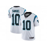 Men's Nike Carolina Panthers #10 Curtis Samuel Vapor Untouchable Limited White NFL Jersey