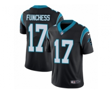 Men's Nike Carolina Panthers #17 Devin Funchess Vapor Untouchable Limited Black Team Color NFL Jersey