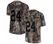 Men's Nike Carolina Panthers #24 James Bradberry Camo Rush Realtree Limited NFL Jersey