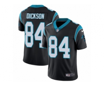 Men's Nike Carolina Panthers #84 Ed Dickson Vapor Untouchable Limited Black Team Color NFL Jersey