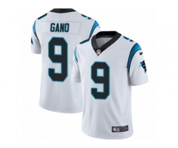 Men's Nike Carolina Panthers #9 Graham Gano Vapor Untouchable Limited White NFL Jersey