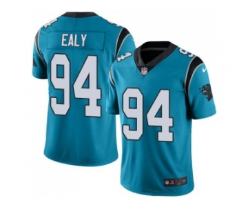 Nike Carolina Panthers #94 Kony Ealy Blue Men's Stitched NFL Limited Rush Jersey