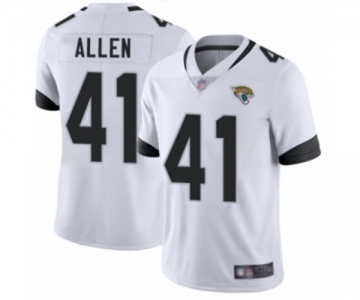 Jacksonville Jaguars #41 Josh Allen White Vapor Untouchable Limited Player Football Jersey