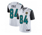 Men Nike Jacksonville Jaguars #84 Keelan Cole White Vapor Untouchable Limited Player NFL Jersey