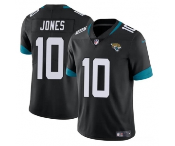 Men's Jacksonville Jaguars #10 Mac Jones Black Vapor Untouchable Limited Football Stitched Jersey
