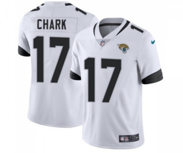 Men's Jacksonville Jaguars #17 DJ Chark White Vapor Untouchable Limited Player Football Jersey