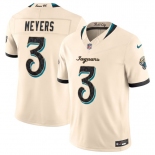 Men's Jacksonville Jaguars #3 Jakobi Meyers Cream 2026 F.U.S.E. Rivalries Collection Limited Football Stitched Jersey Men's Jacksonville Jaguars #3 Jakobi Meyers Cream 2026 F.U.S.E. Rivalries Collection Limited Football Stitched Jersey