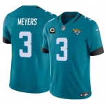 Men's Jacksonville Jaguars #3 Jakobi Meyers Teal 2026 F.U.S.E. 1-Star C Patch Vapor Limited Football Stitched Jersey Men's Jacksonville Jaguars #3 Jakobi Meyers Teal 2026 F.U.S.E. 1-Star C Patch Vapor Limited Football Stitched Jersey