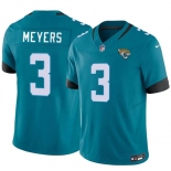 Men's Jacksonville Jaguars #3 Jokobi Meyers Teal 2025 F.U.S.E. Vapor Untouchable Limited Football Stitched Jersey