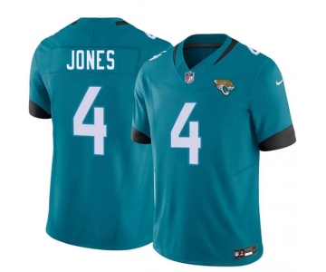 Men's Jacksonville Jaguars #4 Jarrian Jones Teal 2026 F.U.S.E. Vapor Untouchable Limited Football Stitched Jersey