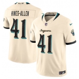 Men's Jacksonville Jaguars #41 Josh Hines-Allen Cream 2026 F.U.S.E. Rivalries Collection Limited Football Stitched Jersey Men's Jacksonville Jaguars #41 Josh Hines-Allen Cream 2026 F.U.S.E. Rivalries Collection Limited Football Stitched Jersey