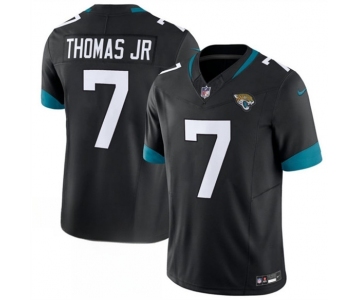 Men's Jacksonville Jaguars #7 Brian Thomas Jr. Black 2026 F.U.S.E. Vapor Untouchable Limited Football Stitched Jersey