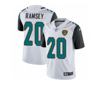 Men's Nike Jacksonville Jaguars #20 Jalen Ramsey White Vapor Untouchable Limited Player NFL Jersey