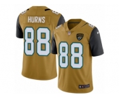 Men's Nike Jacksonville Jaguars #88 Allen Hurns Limited Gold Rush NFL Jersey