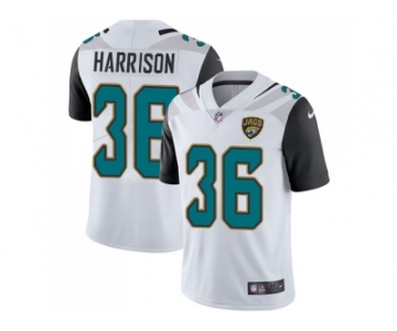 Nike Jacksonville Jaguars #36 Ronnie Harrison White Men Stitched NFL Vapor Untouchable Limited Jersey