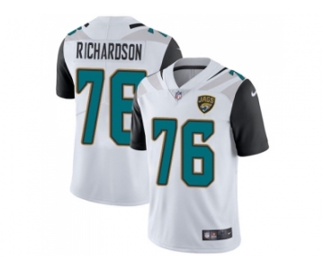 Nike Jacksonville Jaguars #76 Will Richardson White Men Stitched NFL Vapor Untouchable Limited Jersey