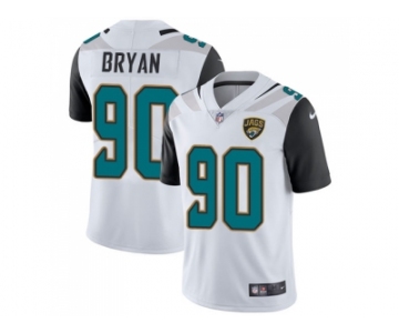 Nike Jacksonville Jaguars #90 Taven Bryan White Men Stitched NFL Vapor Untouchable Limited Jersey